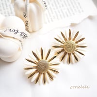 *big sunflower ピアス/イヤリング*