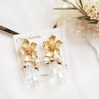 *water flower -Msize- ピアス/イヤリング*