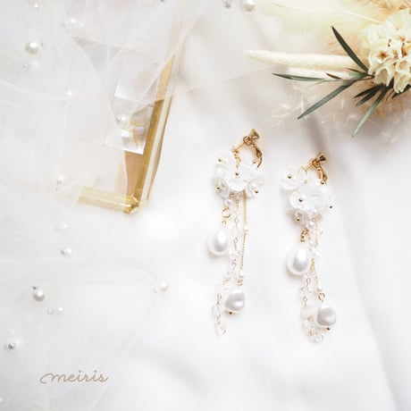*hanayaka pearl ピアス/イヤリング*