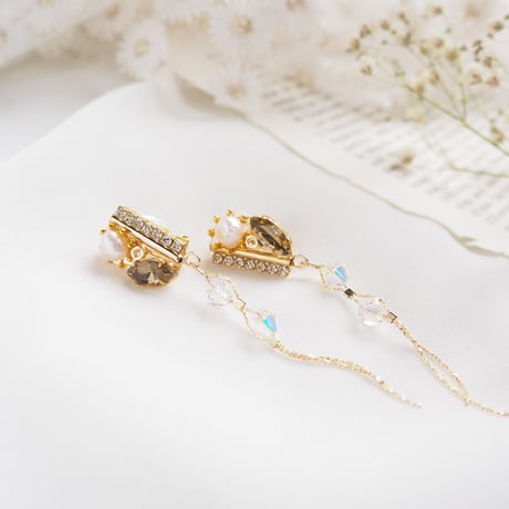 *nuance flower ピアス/イヤリング*