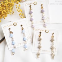 *pale lily ピアス/イヤリング*