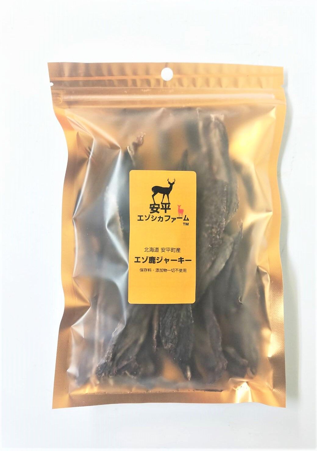 エゾ鹿ジャーキー100g×1【100g】 鹿ジャーキー ドックフード おやつ