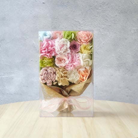 ぬくもりを贈るおもてなし花束『ひかり』（Sサイズ）