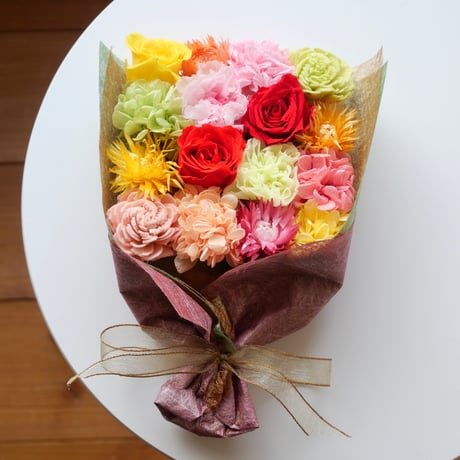 幸福を贈るおもてなし花束『多幸』（Mサイズ）