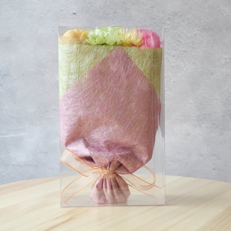 華を贈るおもてなし花束『お花畑』（Mサイズ）
