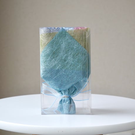澄んだ空のようなおもてなし花束『冬空』（XSサイズ）
