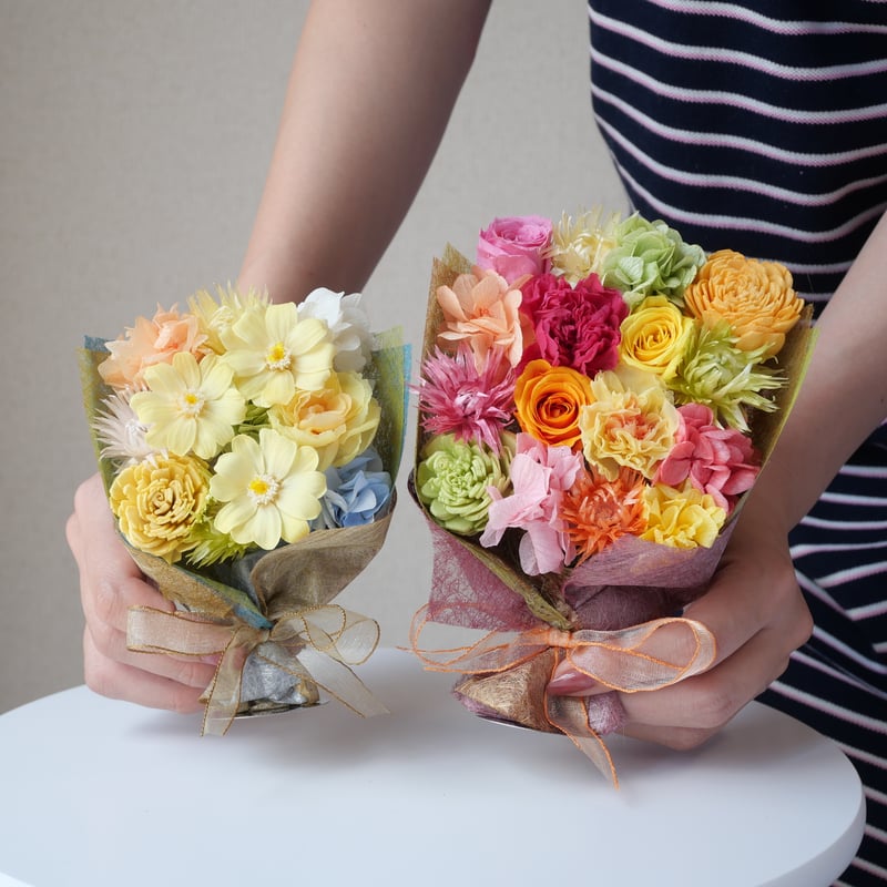 オーダーメイド】おもてなし花束 | Soeru 手のひらサイズの花束屋さん