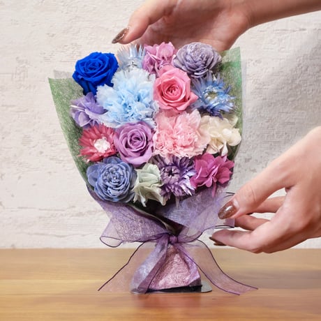 梅雨に咲く、おもてなし花束『紫陽花』（Mサイズ）