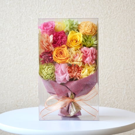 華を贈るおもてなし花束『お花畑』（Mサイズ）