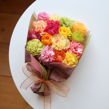 華を贈るおもてなし花束『お花畑』（Sサイズ）