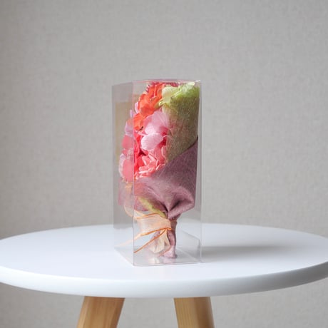 夕焼けのようなおもてなし花束『千秋』（XSサイズ）