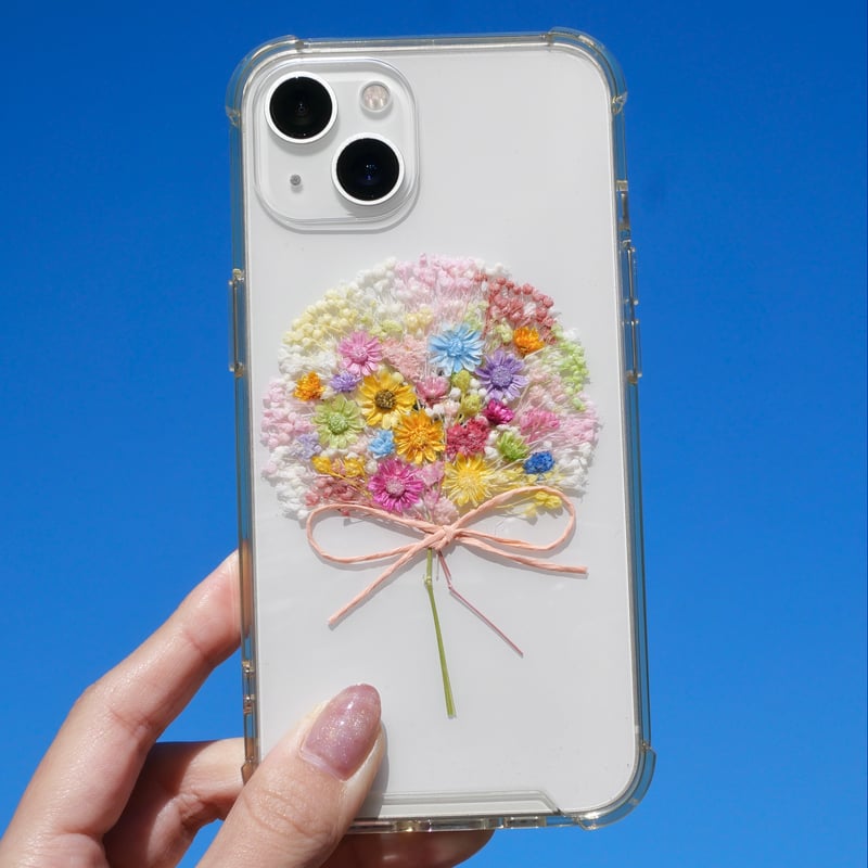 幸せを運ぶおまもり花束『虹』 | Soeru 手のひらサイズの花束屋さん