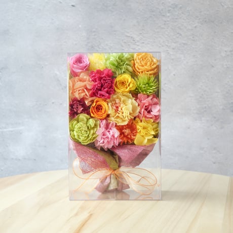 華を贈るおもてなし花束『お花畑』（Sサイズ）