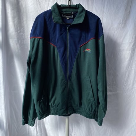 faux suede blouson
