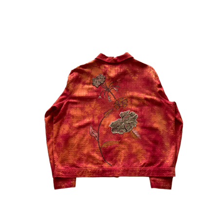 flower stitch jacket