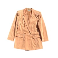 Beige Corduroy Blazer