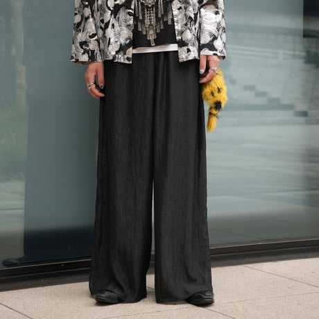 Vintage lame design easy buggy pants "assembled in USA"【@sho_.ta0618】