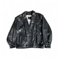 Mode Double Breasted Leather Jacket