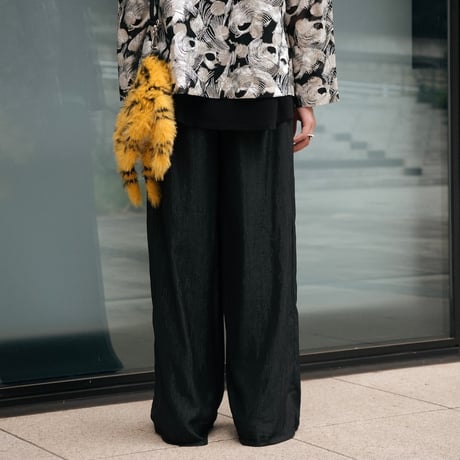 Vintage lame design easy buggy pants "assembled in USA"【@sho_.ta0618】