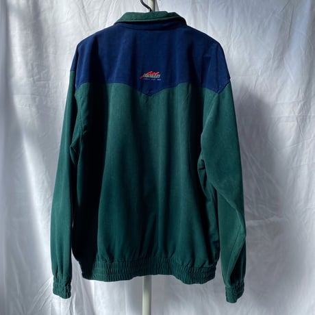 faux suede blouson