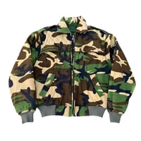 Camouflage Zip-Up Jacket