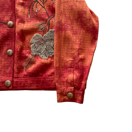 flower stitch jacket