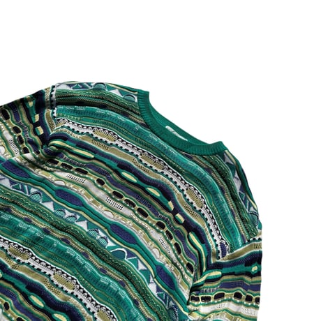 Blue Animal Pattern Sweater “Before the Fall”