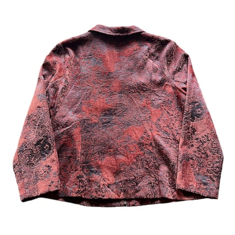 Gobelin weaving zip up tailored jacket【@sho_.ta0618】