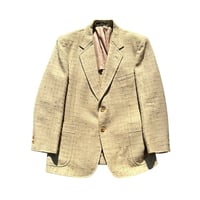 Vintage Beige Tweed Blazer