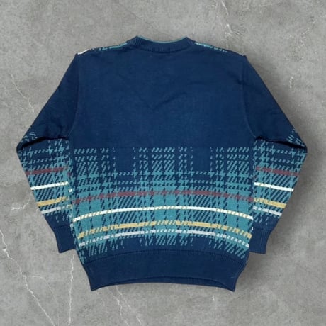 boarder Knit sweater