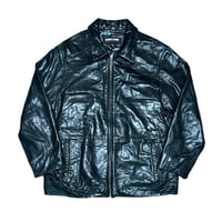Classic Vintage Black Leather Jacket