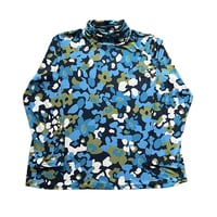 Flower design high neck cutsew 【Polaroid】