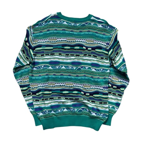 Blue Animal Pattern Sweater “Before the Fall”
