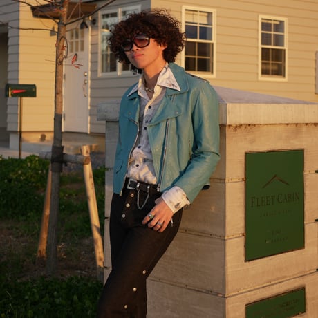 Vintage double riders jacket "made in ITALY"【@sho_.ta0618】