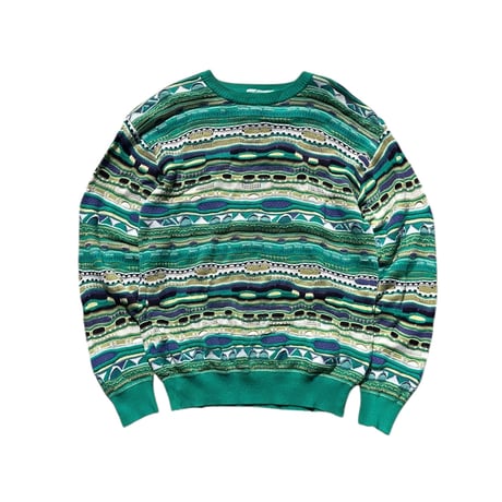 Blue Animal Pattern Sweater “Before the Fall”