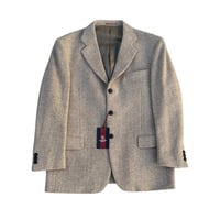 Tweed Blazer Oatmeal Beige