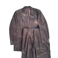 Vintage Patterned Two-Piece Set