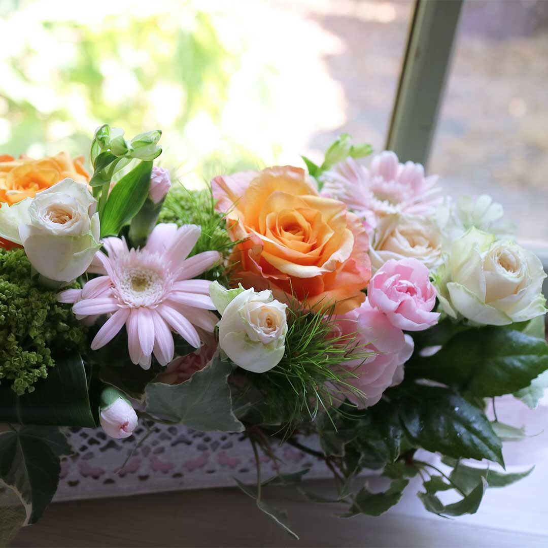 チョンサ・ナグォン フラワーアレンジメント フラワーアレンジメント【プラチナ】 | 宝塚アレンジ 胡蝶蘭