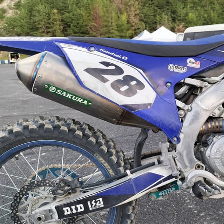 受注生産品　SAKURA EXHAUST　YAMAHA　YZ450F2023-2025 / YZ450FX 2024-2025