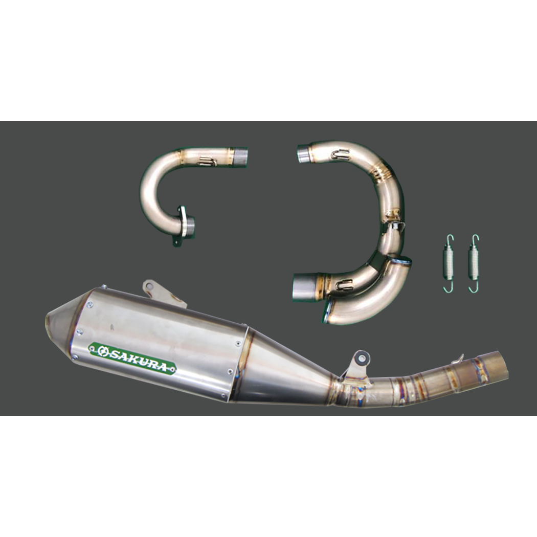 ヤマハYZ250F SAKURA チタンマフラー SAKURA EXHAUST YAMAHA YZ250F 2024-2025 / YZ250F