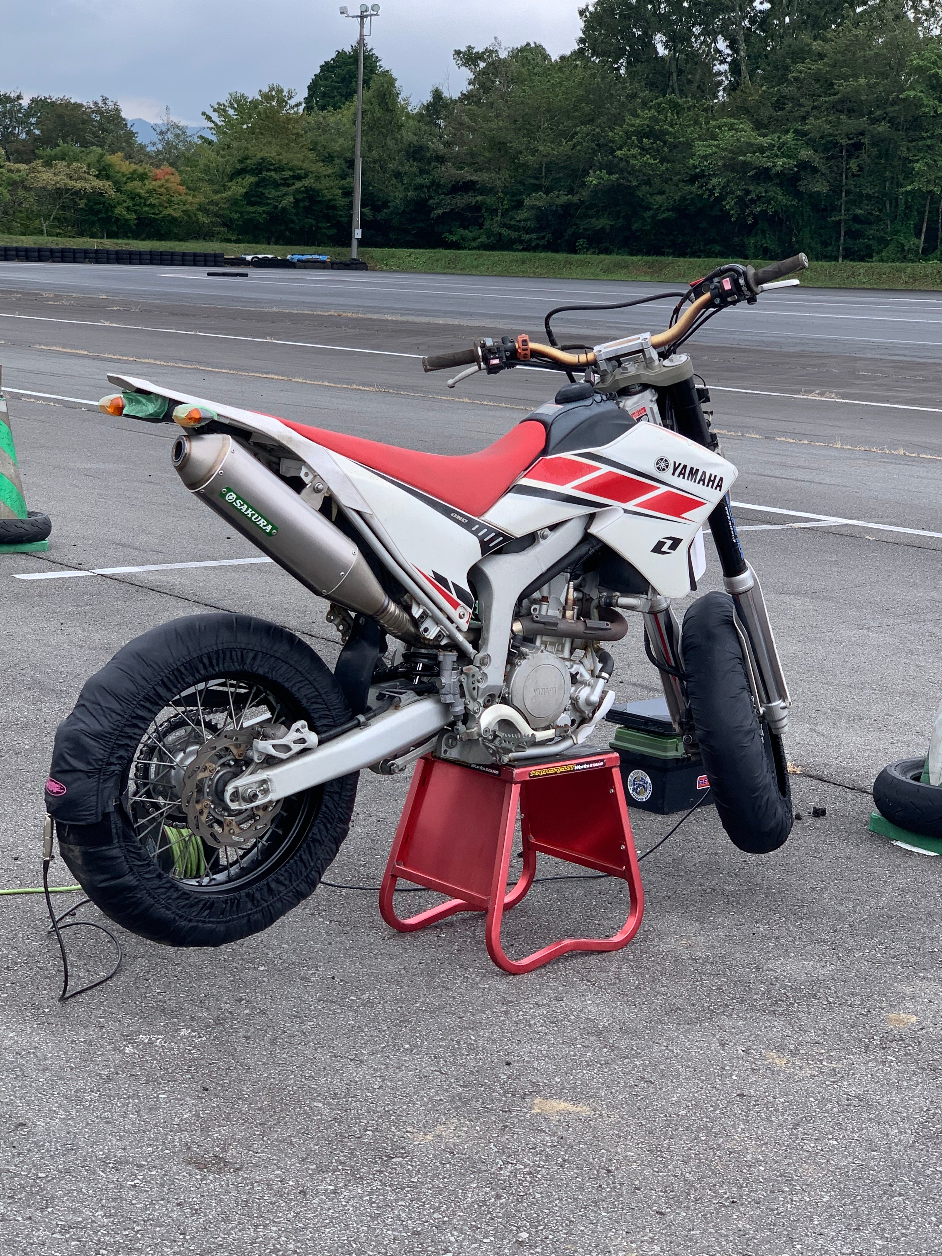 WR250X マフラー エキゾーストシステム 左右セット original