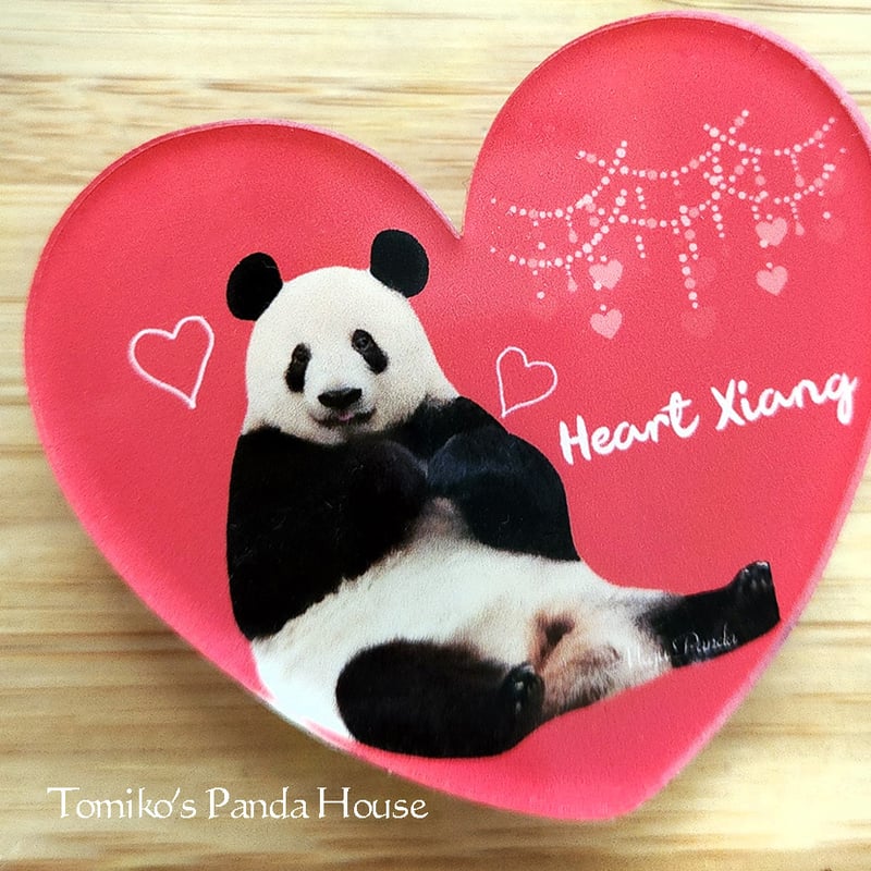 超人気!【あくりるばっじぃ】「Heart Xiang」(ハートシャン・アクリル