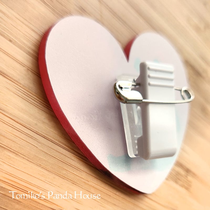 超人気!【あくりるばっじぃ】「Heart Xiang」(ハートシャン・アクリル