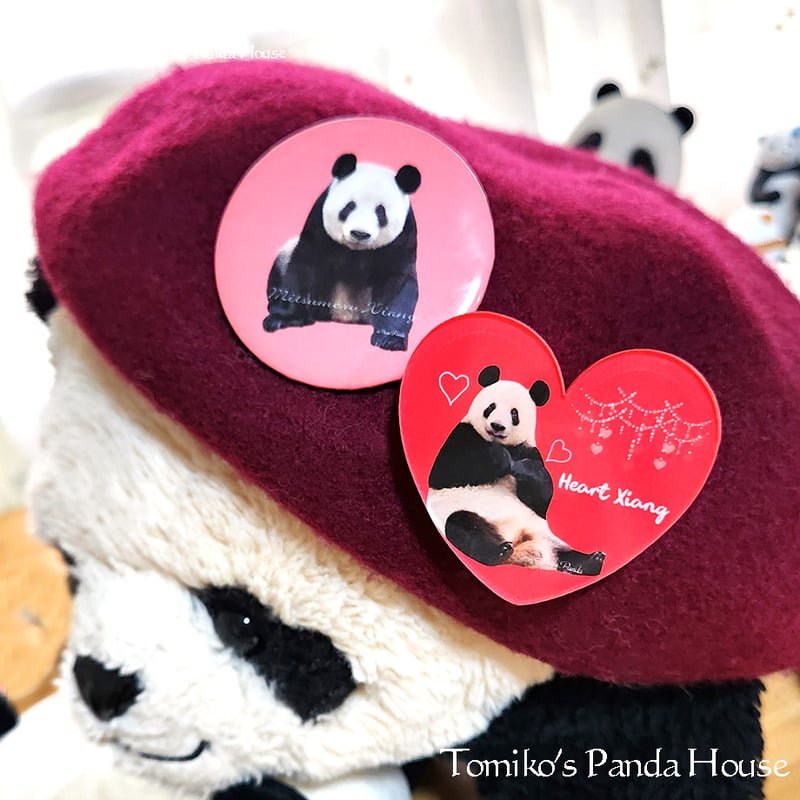 超人気!【あくりるばっじぃ】「Heart Xiang」(ハートシャン・アクリル