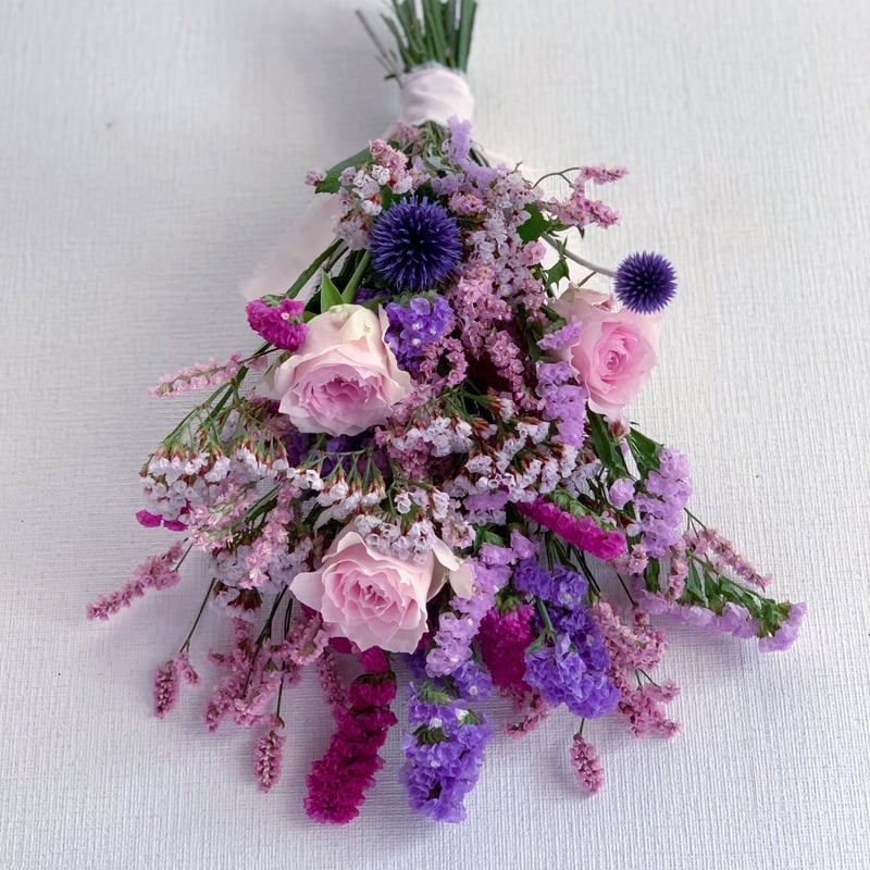 ピンクとパープルのグラデーションスワッグS | ichirin's STORE