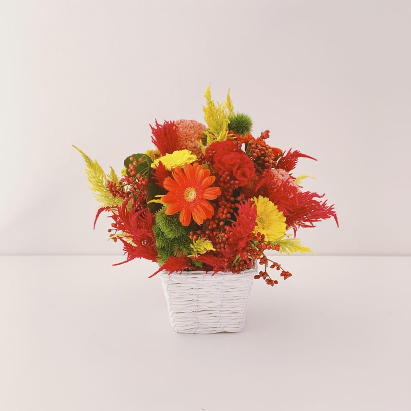 生花のアレンジメントM（夏・秋） | ichirin's STORE