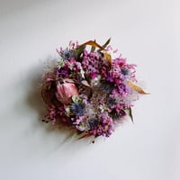 ネイティブフラワーのリースL