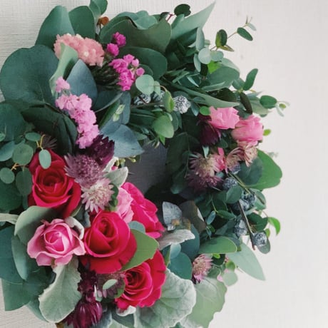 薔薇のリースM