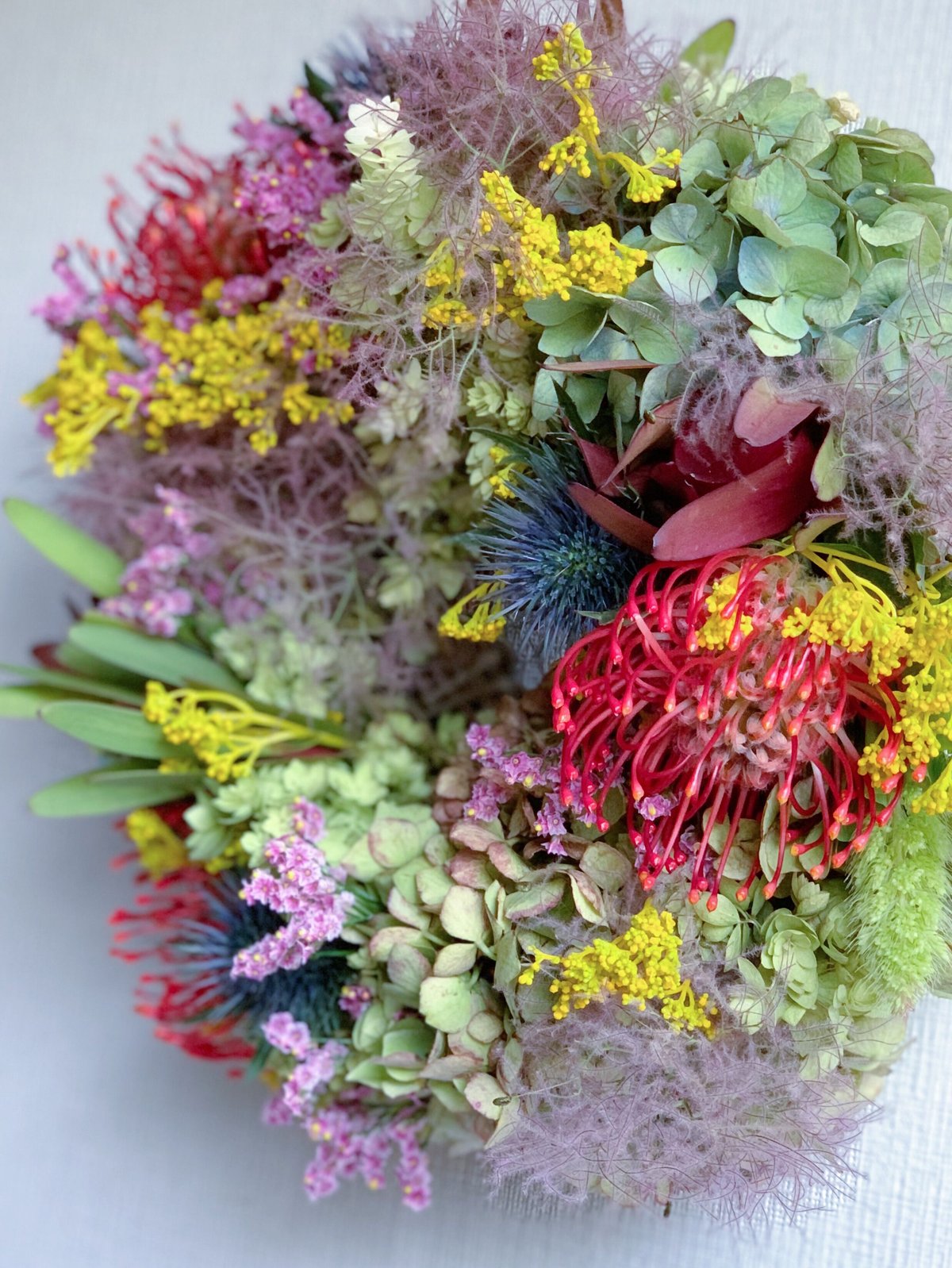 カラフルな季節のリースM | ichirin's STORE