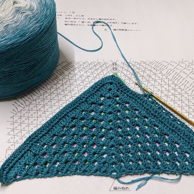 ゆい 三角・バレエショール オーダーページ ゆい 三角・バレエショール